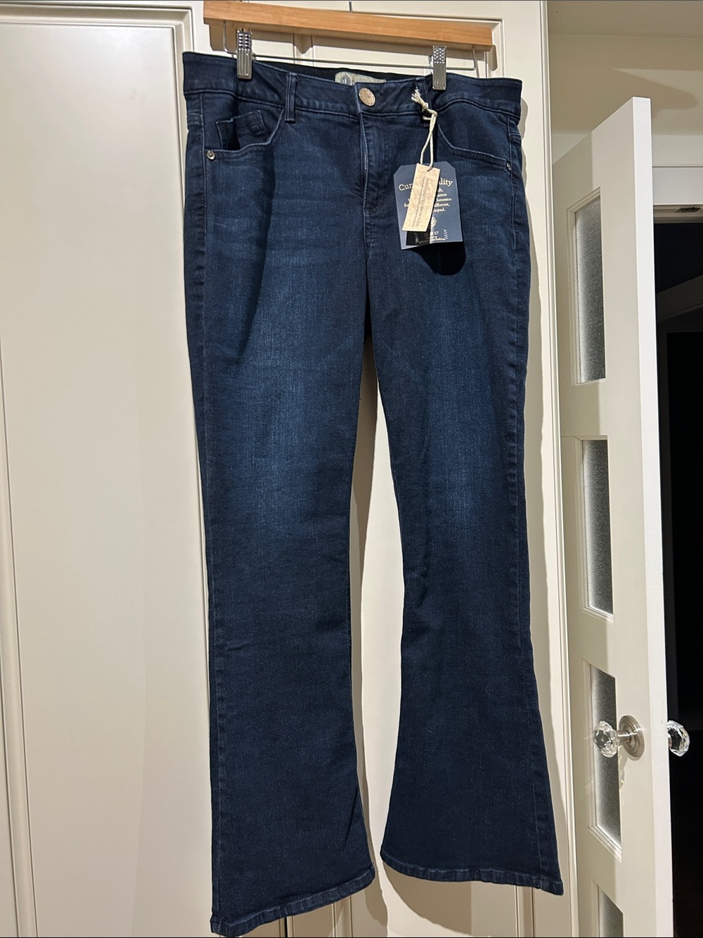 Democracy Dark Indigo Flare Jeans